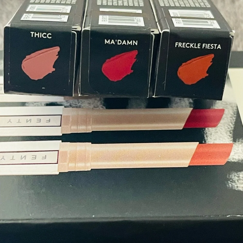*RARE* Fenty Beauty Mattemoiselle Trio Plush Matte Lipstick Set